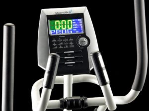 Display des Skandika Crosstrainer CardioCross Carbon Pro SF-3200